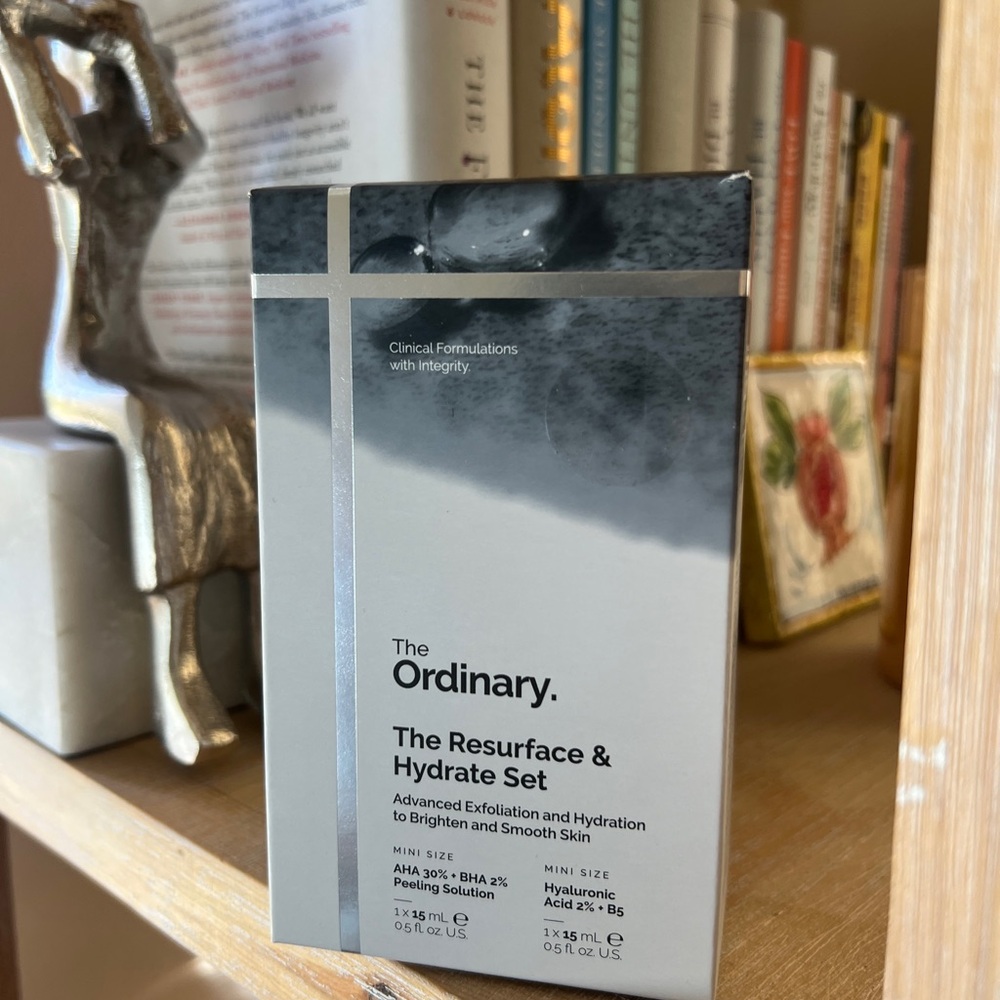 The Ordinary Skincare Set with Black and White Packaging